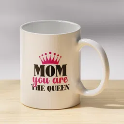 fifth creations Mom you are queen Printed White Ceramic 350ml Coffee mug for mother Ceramic Coffee Mug-picture-39