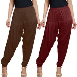 zyna Viscose Rayon Solid Patiala image 1