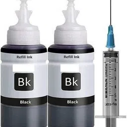 Sangria Refill Ink for Printer Black Cartridges802 805, 678, 680, 803, 682, 46, 818 Black - Twin Pack Ink Bottle-picture-10