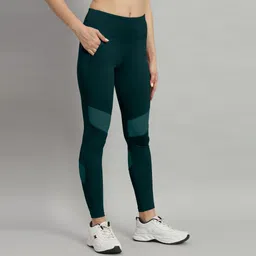 m7 by metronaut Solid Women Black Tights image 3