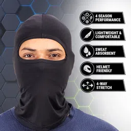 urban carrier Black Bike Face Mask for Men & Women image 5