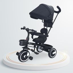 r for rabbit Tiny Toes T30 Ace Baby Tricycle with Canopy, Parental Control and Storage Basket TCTT30ABK1 Tricycle-picture-17