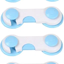 safe-o-kid Easy to Use, Dotted with Smiley Ends Child Proof Cabinet Lock (Pack of 4)-picture-11