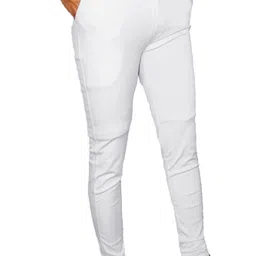 sk clasy Men Slim Fit Multicolor Lycra Blend Trousers image 3