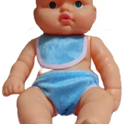 anika Cute Little Boy Doll for Kids Moveable Legs & Arms-31cm-(Cloth Color May Vary)-picture-43