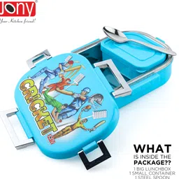 jony Steel Tiffin Box 2 Containers Lunch Box image 5
