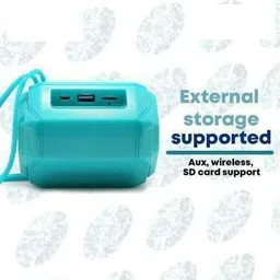 NEELTREDE A-005 & Tg-162 6 W Bluetooth Soundbar (Blue, Stereo Channel) with 10 W Bluetooth Party Speaker image 5