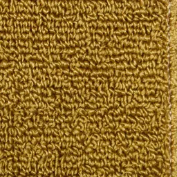 saral home Gold Solid Fiber 6 ft x 9 ft Machine Made Carpet image 4