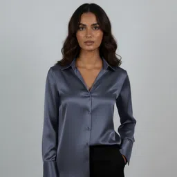 ng fashion Women Slim Fit Solid Casual Shirt-picture-10