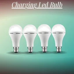 guggu Rechargeable Emergency Bulb 12W Inverter Rechargebale Emergency Bulb_Pack_4 A244 3 hrs Bulb Emergency Light image 1