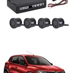 prtek CAR PARKING SENSORS ASSISTANT FOR Kwid Car Reverse Parking Sensors Assistant BLACK_195 Parking Sensor image 1