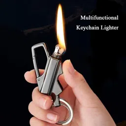wundervox Keychain Bottle Opener and Matchstick Kerosene Refillable Keychain Lighter-X21 Pocket Lighter-picture-41