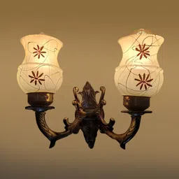 pr prashant Wallchiere Wall Lamp Without Bulb image 4