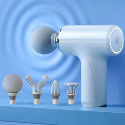 Muscle Gun Massager – 4 Speed, 4 Heads, Full Body Pain Relief Massager-image-13