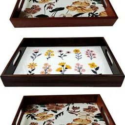 angira handicrafts wooden tray set of 3 AHS-T1750_1310 H44 Tray-picture-39