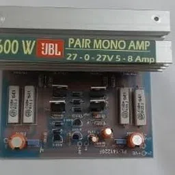 fenda Mono 600watt Amplifier board (5200/1943 )4 transistor Electronic Components Electronic Hobby Kit image 1