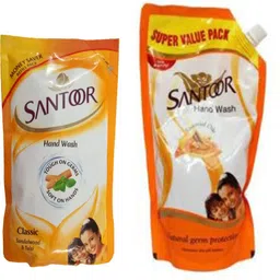santoor CLASSIC SANDALWOOD & TULSI HANDWASH 750 ML+CLASSIC SANDALWOOD & TULSI HANDWASH 180 ML Hand Wash-picture-10