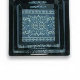 sdr enterprises Small. Medium. Large Tray Serving Set image 2