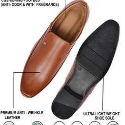 stifron LATEST formal shoe for men|synthetic leather for men|comfort|premium shoes/black Party Wear For Men image 5