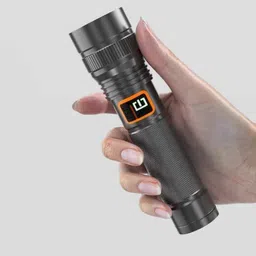 oximus 5 Modes, Waterproof Zoomable Flash Light for Outdoor Torch-picture-19