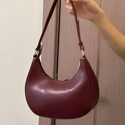 decorz Maroon Women Sling Bag Elegant PU Leather Sling Bag – Stylish & Durable.-picture-10