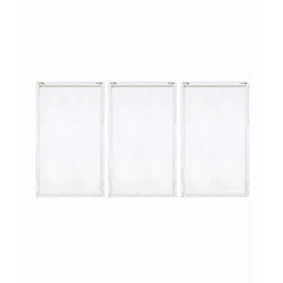 999store Blessed Multicolour Cotton Canvas Framed Spiritual Art Panel Set of 3 image 5