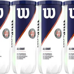 wilson WRT126400 ROLAND GARROS ALL 4 Can Tennis Ball-picture-15