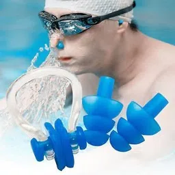 padmavathi enterprises Nose Clip & Ear Plug Set for Swimming and Water Sports Nose Clip-picture-10