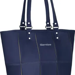 semmize Women Blue Hand-held Bag-picture-27