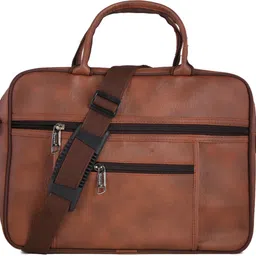 ishaeterpeise Men & Women Tan Messenger Bag-picture-17