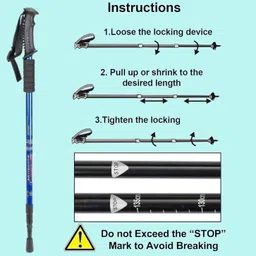jds sales 3 Section Trekking Pole image 4