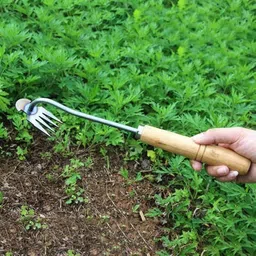hand weeder weed remover hand cultivator garden rake Garden Tool Kit-image-77