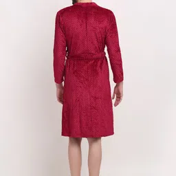 klotthe Red Medium Bath Robe image 3