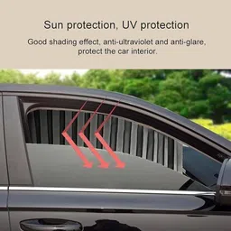 kwt Universal Car Side Window Sun Shade Curtains Car Curtain image 4