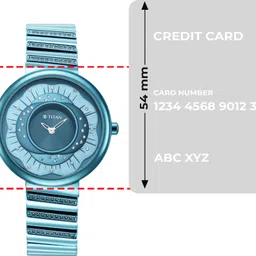 titan Purple Unending beauty Analog Watch - For Women NS95160QM01 image 4