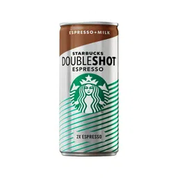 Starbucks Doubleshot Espresso | 2X Espresso | Espresso + Milk, 6.76 fl oz ℮ 200 ml, 12 Pack image 2