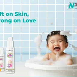 novell Deeply Nourishing Baby Body wash image 3