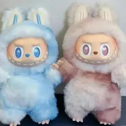 xortic Labubu Doll Birthday Gift Cartoon Character | Labubu toy | Random Color - 1 Pc - 17 cm image 3
