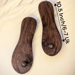 wooden cave Women Flats Sandal image 2