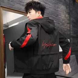 azy fabrics Men Colorblock Casual Jacket image 2