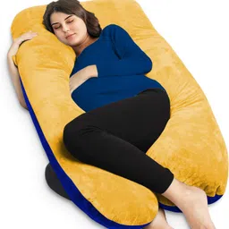 wild mint Microfibre Solid Pregnancy Pillow Pack of 1-picture-11