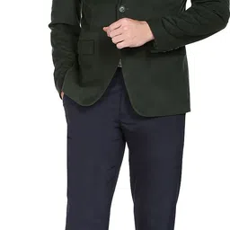 arrow Men Solid Single Breasted Formal Blazer image 3