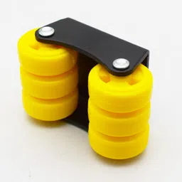 rab 6 W FIX YELLOW-34831-1 Appliance Furniture Caster image 4