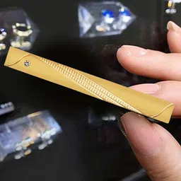 David Klein Brass Tie Pin image 3