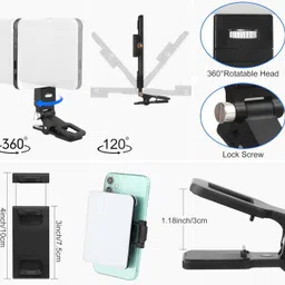 Adofys 17 cm ring Selfie Flash image 5