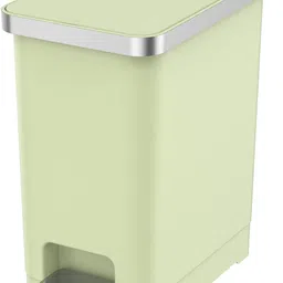 EKO 10 Litre With Fingerprint Resistant Pedal Plastic Dustbin-image-14