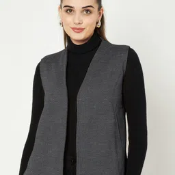 brinns Solid Women Waistcoat-picture-33
