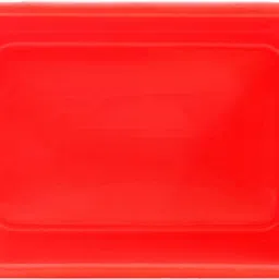 heart home Multiuses Rectangular Plastic Extra Large Tray, Organizer (Red) Tray image 4
