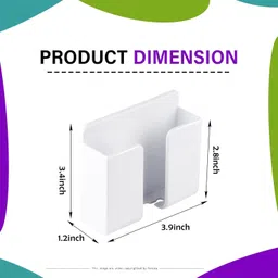 DIVINEHUB Wall Mobile Phone Holder Universal Cellphone Hanging Stand Charging Charging Pad image 2