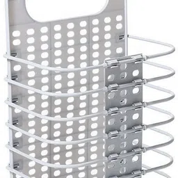 quira Plastic Laundry Basket Foldable Laundry Basket Dirty Humper for Hanging Storage Basket-picture-32